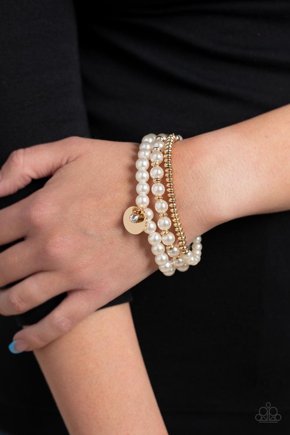 Pearly Professional - Gold bracelet