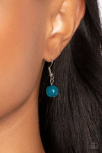 Load image into Gallery viewer, Glimmering Groves - Blue necklace
