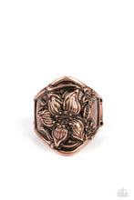 Load image into Gallery viewer, Hibiscus Harbor - Copper ring
