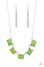 Load image into Gallery viewer, Opalescent Oblivion - Green necklace
