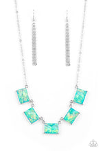 Load image into Gallery viewer, Opalescent Oblivion - Blue necklace
