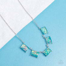 Load image into Gallery viewer, Opalescent Oblivion - Blue necklace
