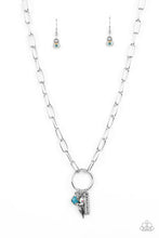 Load image into Gallery viewer, Inspired Songbird - Blue necklace
