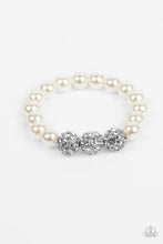 Load image into Gallery viewer, Breathtaking Ball - White bracelet
