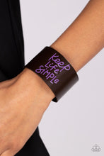 Load image into Gallery viewer, Simply Stunning - Purple bracelet
