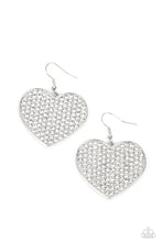 Load image into Gallery viewer, Romantic Reign - White earrings
