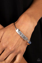 Load image into Gallery viewer, Fearless Fashionista - Blue bracelet
