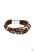 Load image into Gallery viewer, Clustered Constellations - Brown bracelet
