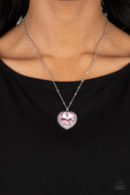 Load image into Gallery viewer, Sweethearts Stroll - Pink necklace
