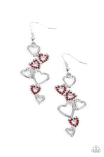 Load image into Gallery viewer, Sweetheart Serenade - Red earrings
