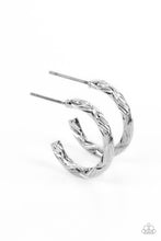 Load image into Gallery viewer, Triumphantly Textured - Silver earrings
