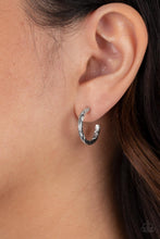 Load image into Gallery viewer, Triumphantly Textured - Silver earrings

