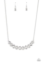 Load image into Gallery viewer, Sparkly Suitor - White necklace
