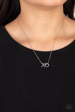 Load image into Gallery viewer, Hugs and Kisses - Silver necklace
