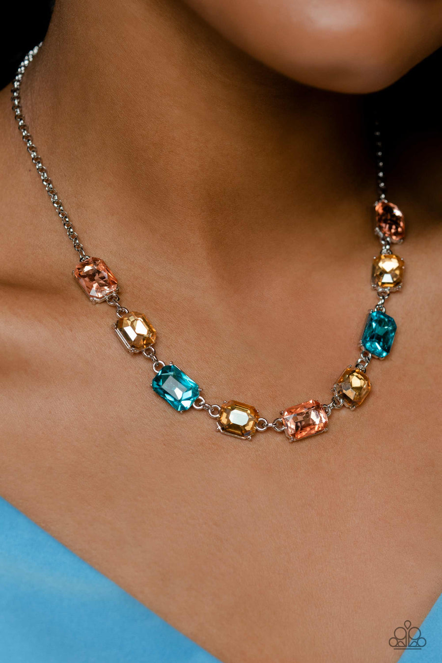 Emerald Envy - Multi Necklace life of the party exclusive