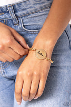 Load image into Gallery viewer, Hope and Faith - Gold bracelet
