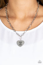 Load image into Gallery viewer, Perennial Proverbs - Silver necklace
