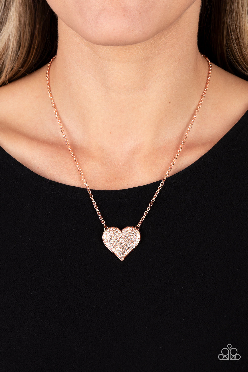 Spellbinding Sweetheart - Copper necklace