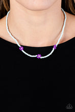 Load image into Gallery viewer, Bewitching Beading - Purple necklace
