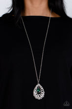 Load image into Gallery viewer, Glitz and GLOW - Green necklace
