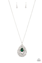 Load image into Gallery viewer, Glitz and GLOW - Green necklace
