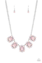 Load image into Gallery viewer, Pearly Pond - Pink necklace
