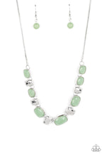 Load image into Gallery viewer, Polished Parade - Green necklace
