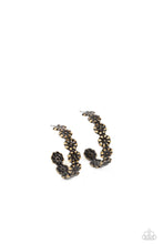 Load image into Gallery viewer, Floral Fad - Brass earrings
