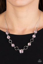 Load image into Gallery viewer, Elegantly Elite - Pink necklace
