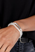 Load image into Gallery viewer, Devoted Dreamer - White bracelet
