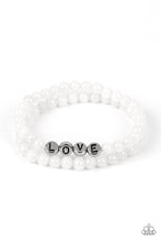 Load image into Gallery viewer, Devoted Dreamer - White bracelet
