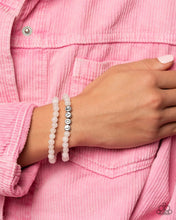 Load image into Gallery viewer, Devoted Dreamer - White bracelet
