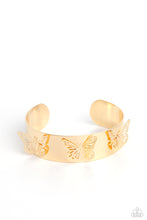 Load image into Gallery viewer, Magical Mariposas - Gold bracelet
