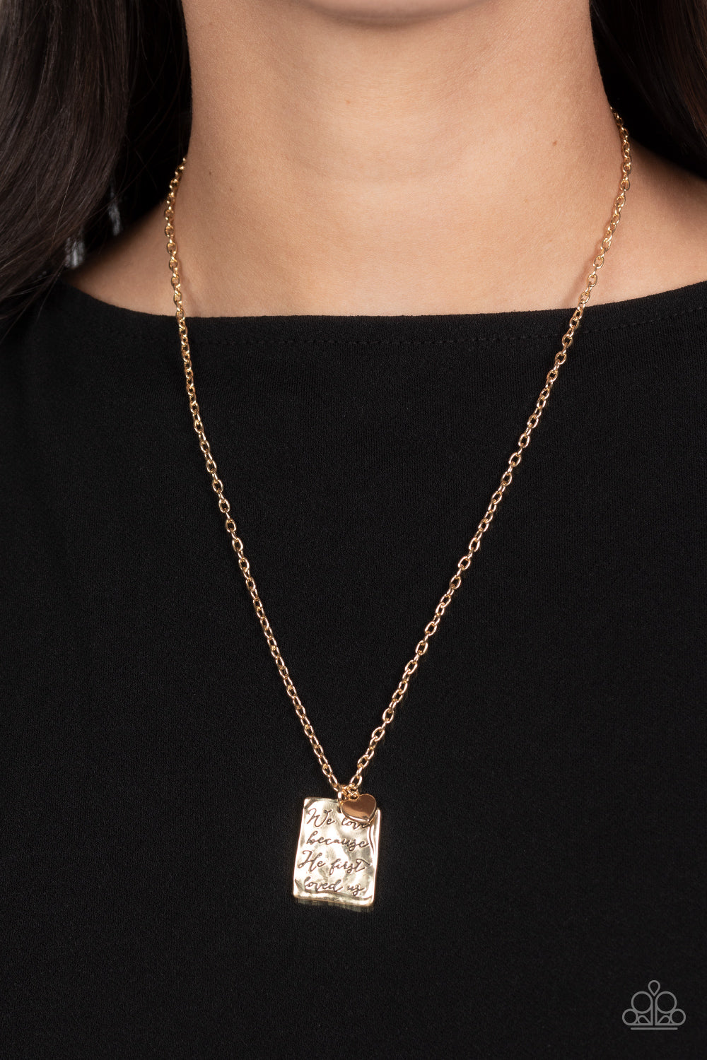 Divine Devotion - Gold necklace