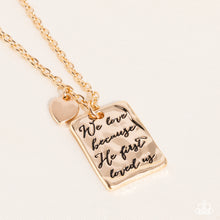 Load image into Gallery viewer, Divine Devotion - Gold necklace
