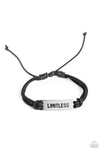 Load image into Gallery viewer, Limitless Layover - Black bracelet
