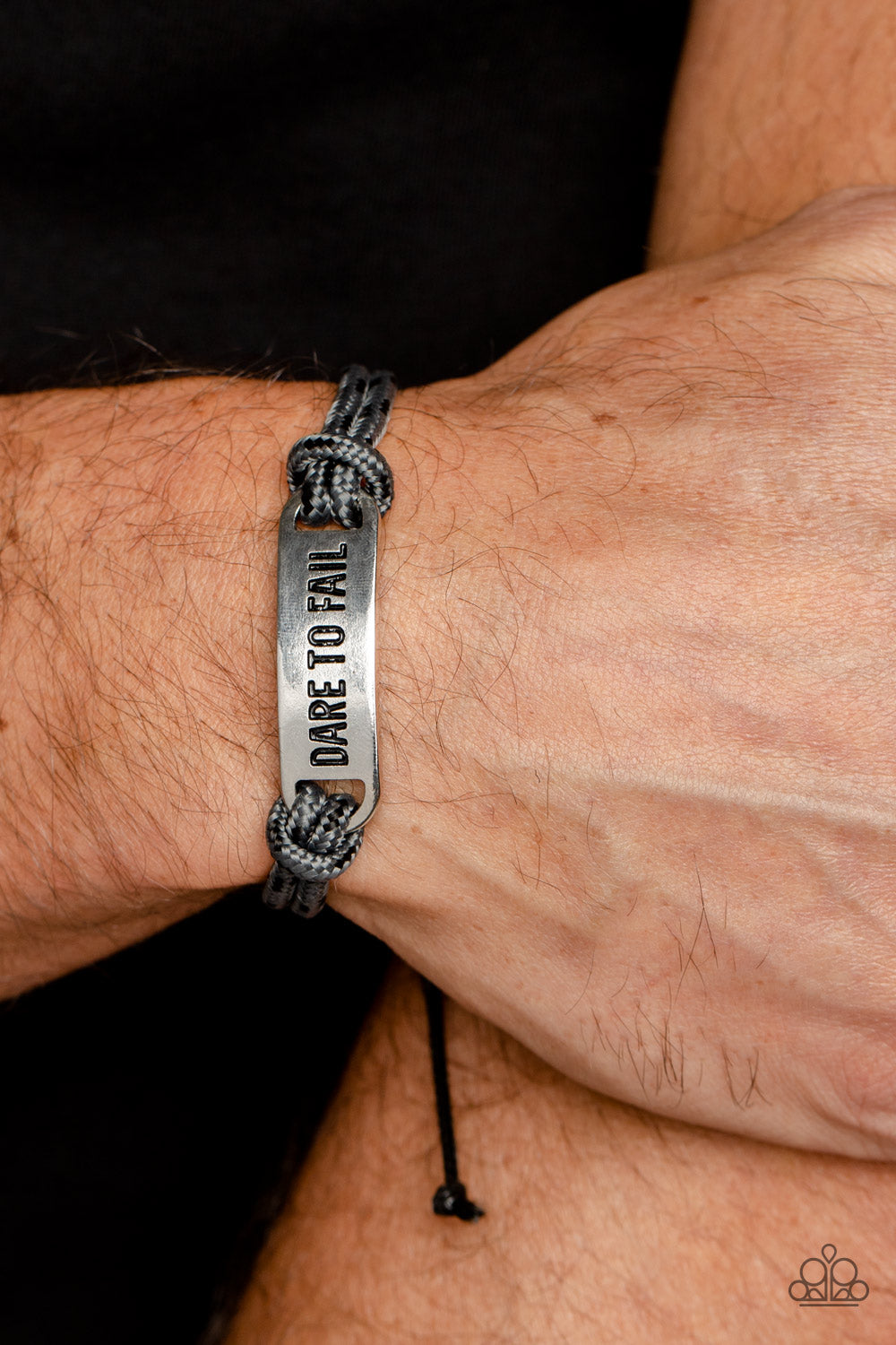 Dare to Fail - Silver bracelet