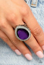 Load image into Gallery viewer, Illuminated Icon - Purple ring
