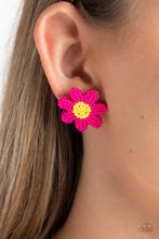 Load image into Gallery viewer, Sensational Seeds - Pink earrings
