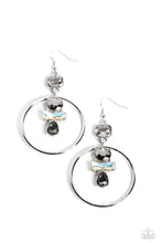 Load image into Gallery viewer, Geometric Glam - Silver earrings
