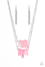 Load image into Gallery viewer, Crystal Catwalk - Pink necklace
