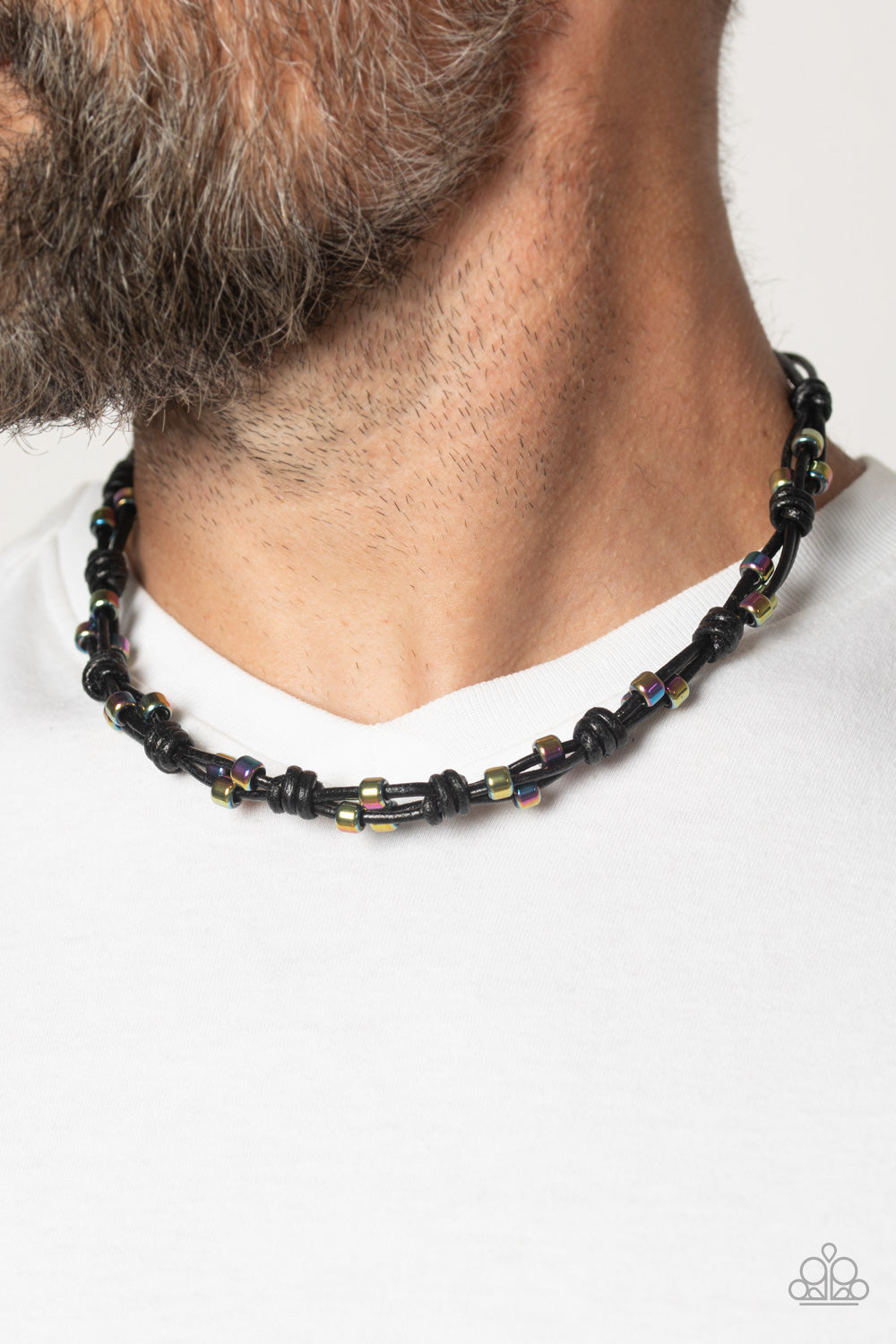 Braided Brawl - Multi necklace