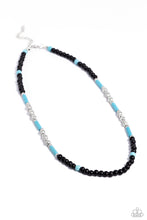 Load image into Gallery viewer, Volcanic Valiance - Blue necklace
