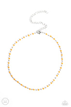 Load image into Gallery viewer, Neon Lights - Orange necklace
