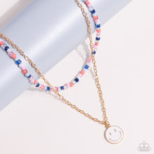 Load image into Gallery viewer, High School Reunion - Blue necklace
