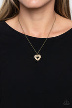 Load image into Gallery viewer, Romantic Retreat - Brass necklace
