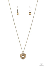 Load image into Gallery viewer, Romantic Retreat - Brass necklace
