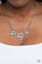 Load image into Gallery viewer, State of the HEART - Blue necklace
