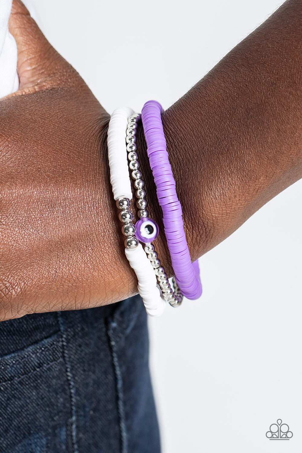 EYE Have A Dream - Purple bracelet