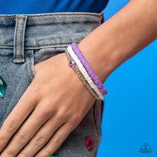 Load image into Gallery viewer, EYE Have A Dream - Purple bracelet
